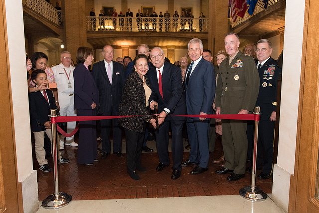 Colin Powell Wing Dedication